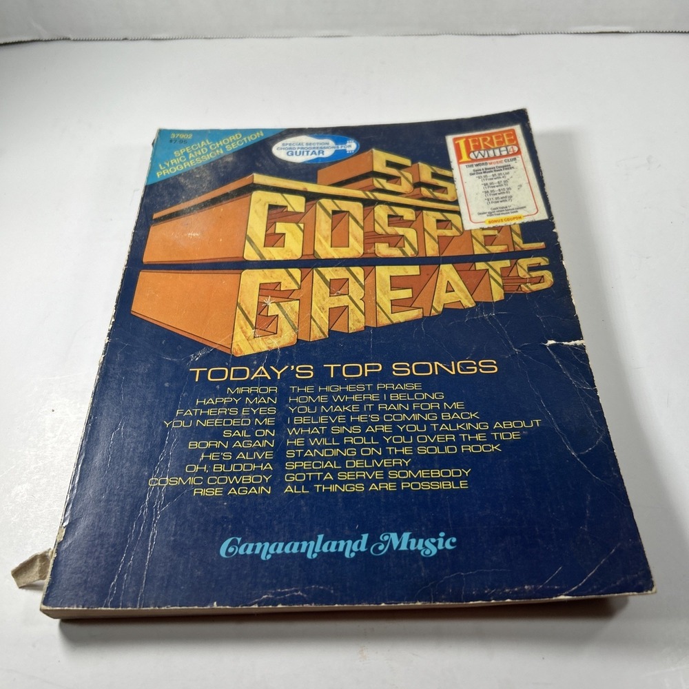 55 Gospel‎ Greats Canaanland Music Book Sheet Guitar